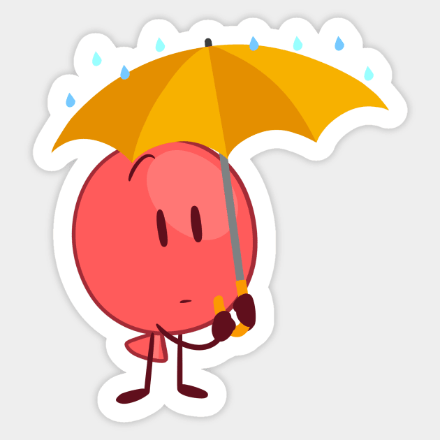 Balloon (Inanimate Insanity) Sticker by PuppyRelp